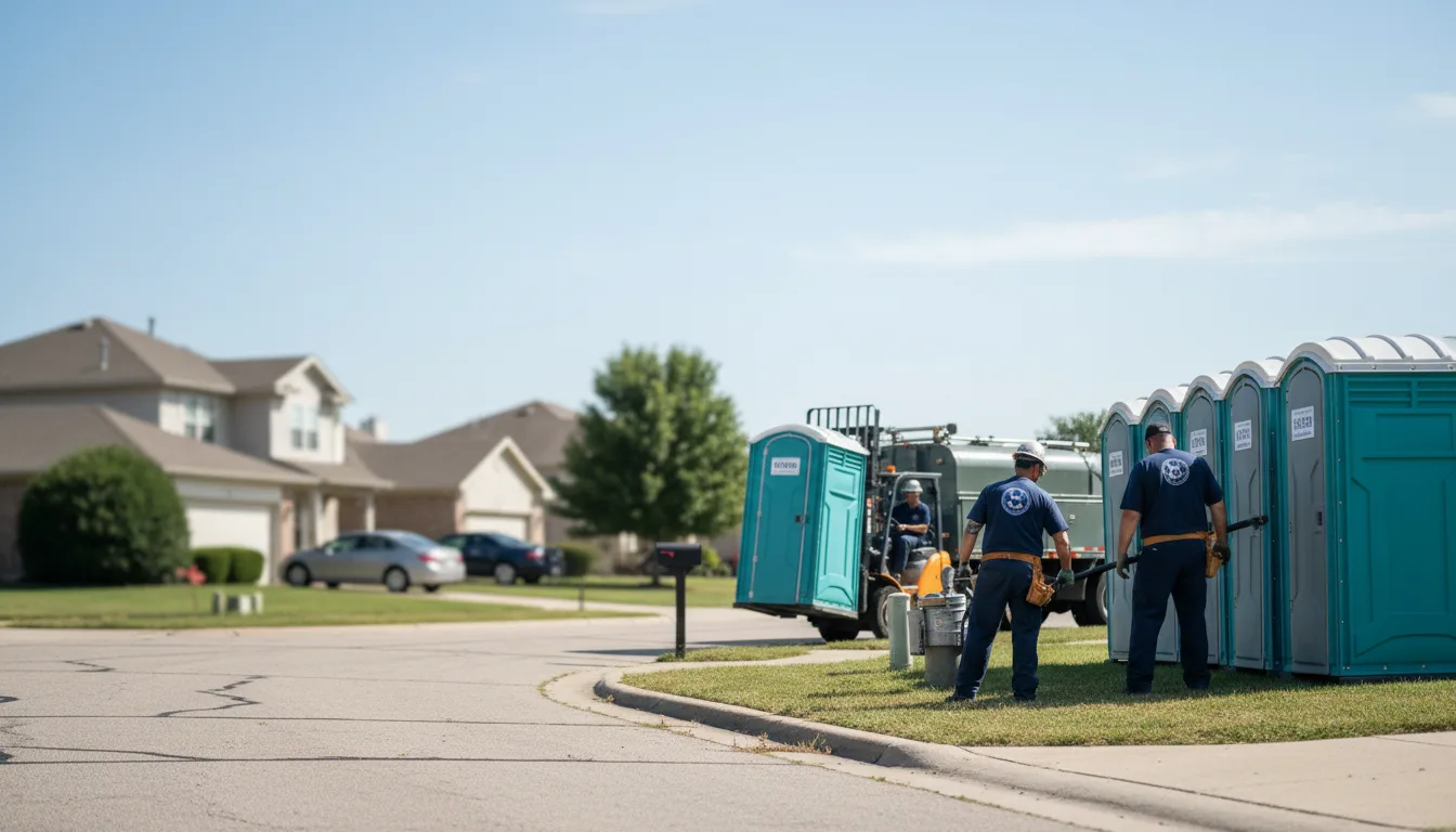 Porta Potty Rental in Spring Arbor, MI near me
